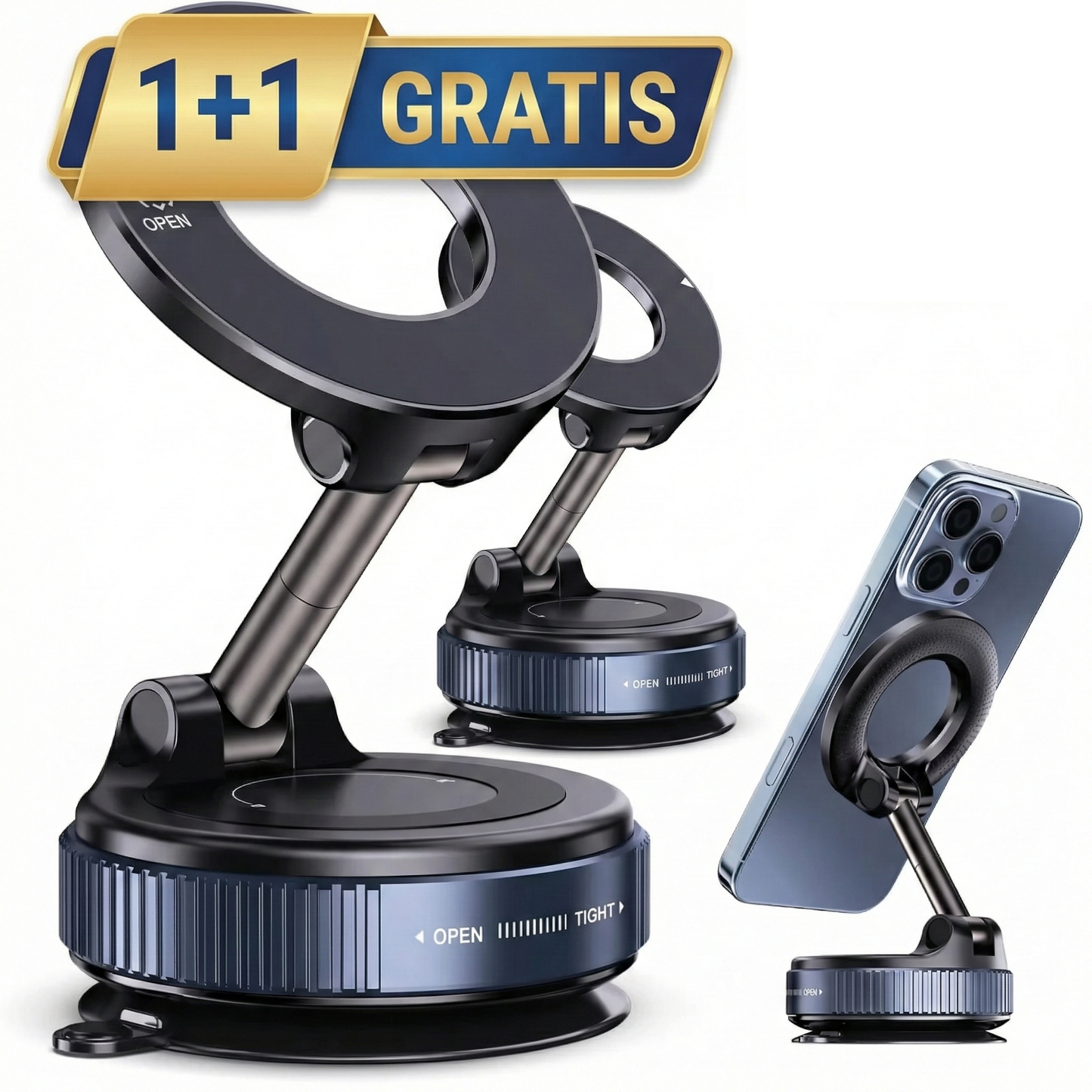 Suport telefon auto magnetic